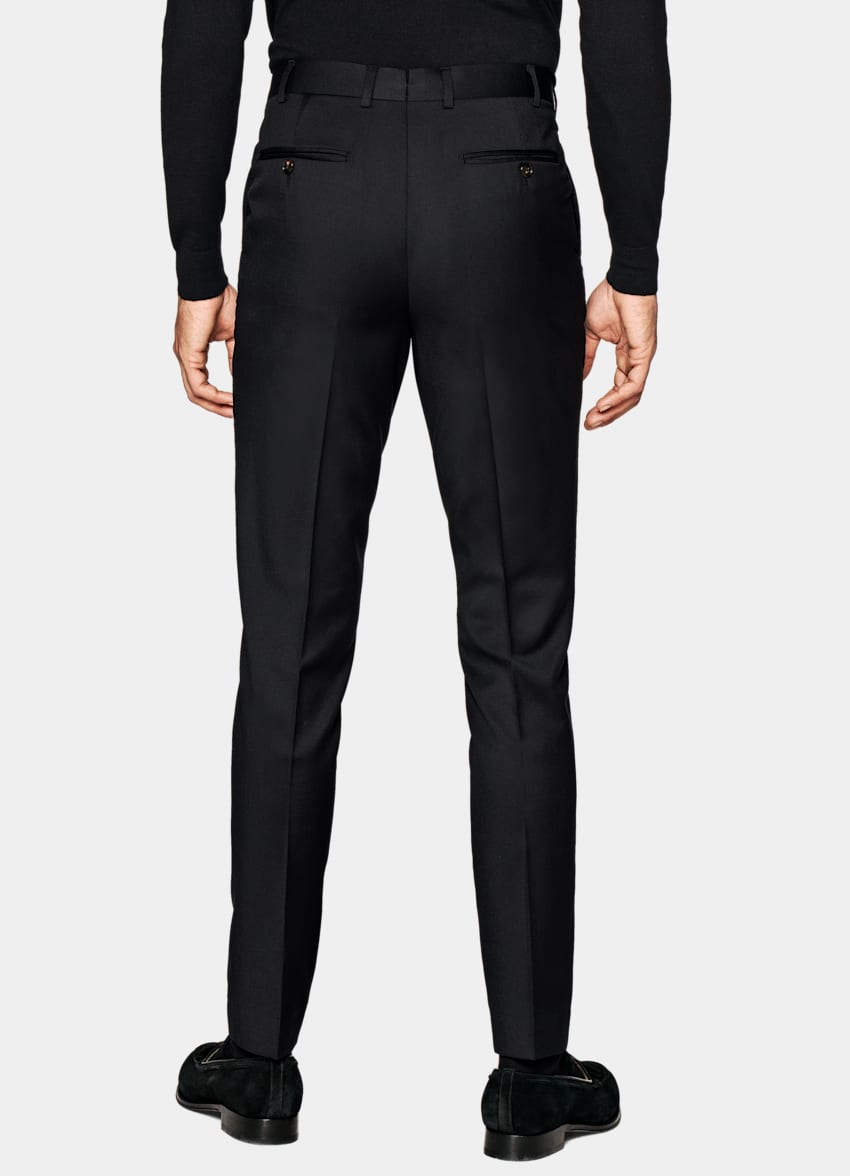 Black Napoli Suit | Pure Wool S110's Single Breasted | SUITSUPPLY