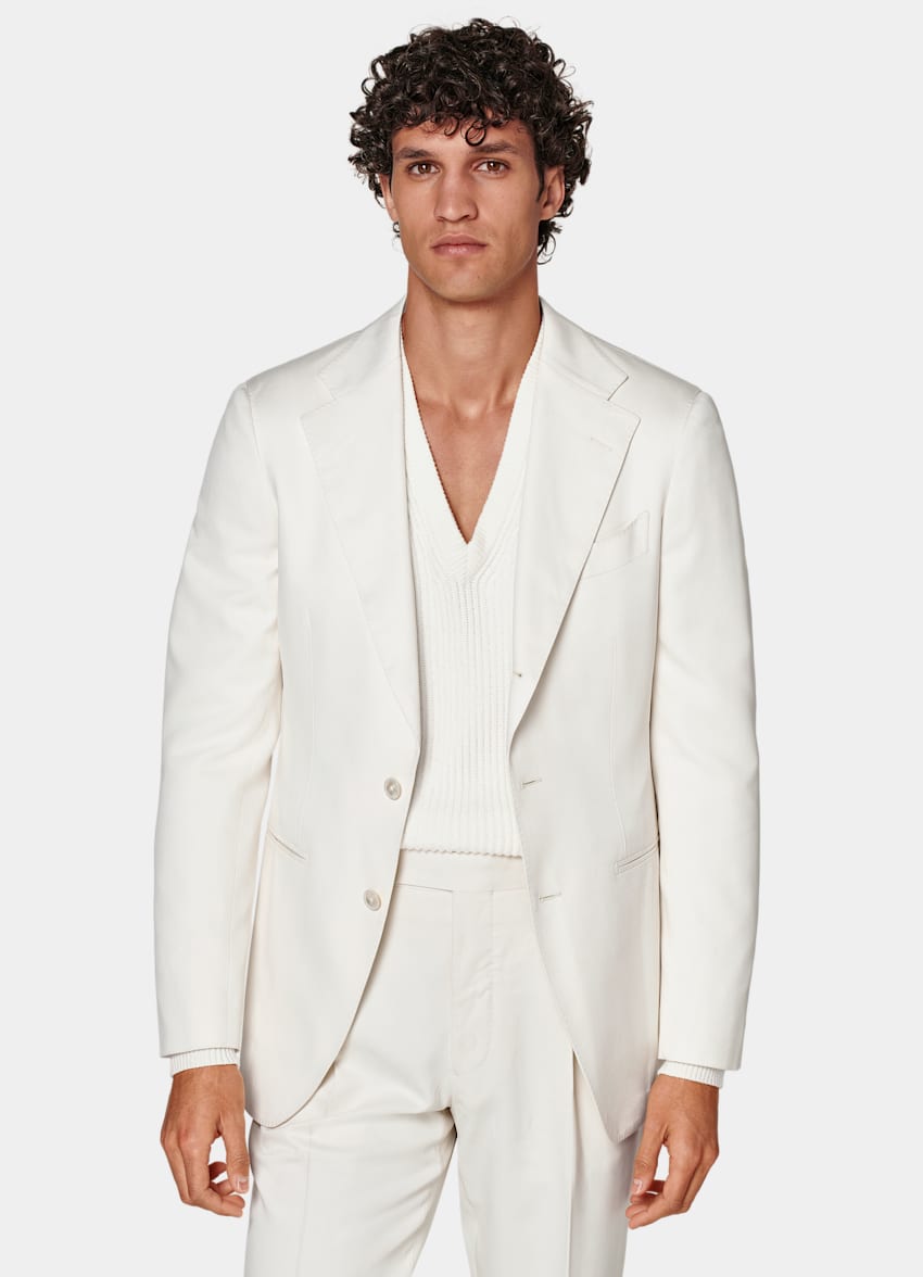 Off-White Suit Pure Silk SUITSUPPLY US
