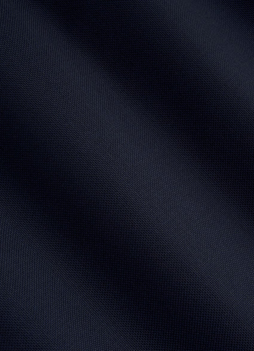 SUITSUPPLY Pure S110's Wool by Vitale Barberis Canonico, Italy  Navy Brescia Tuxedo Pants
