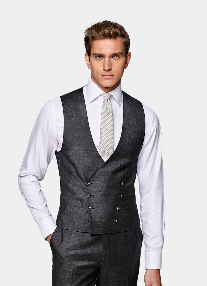 Dark Grey Waistcoat