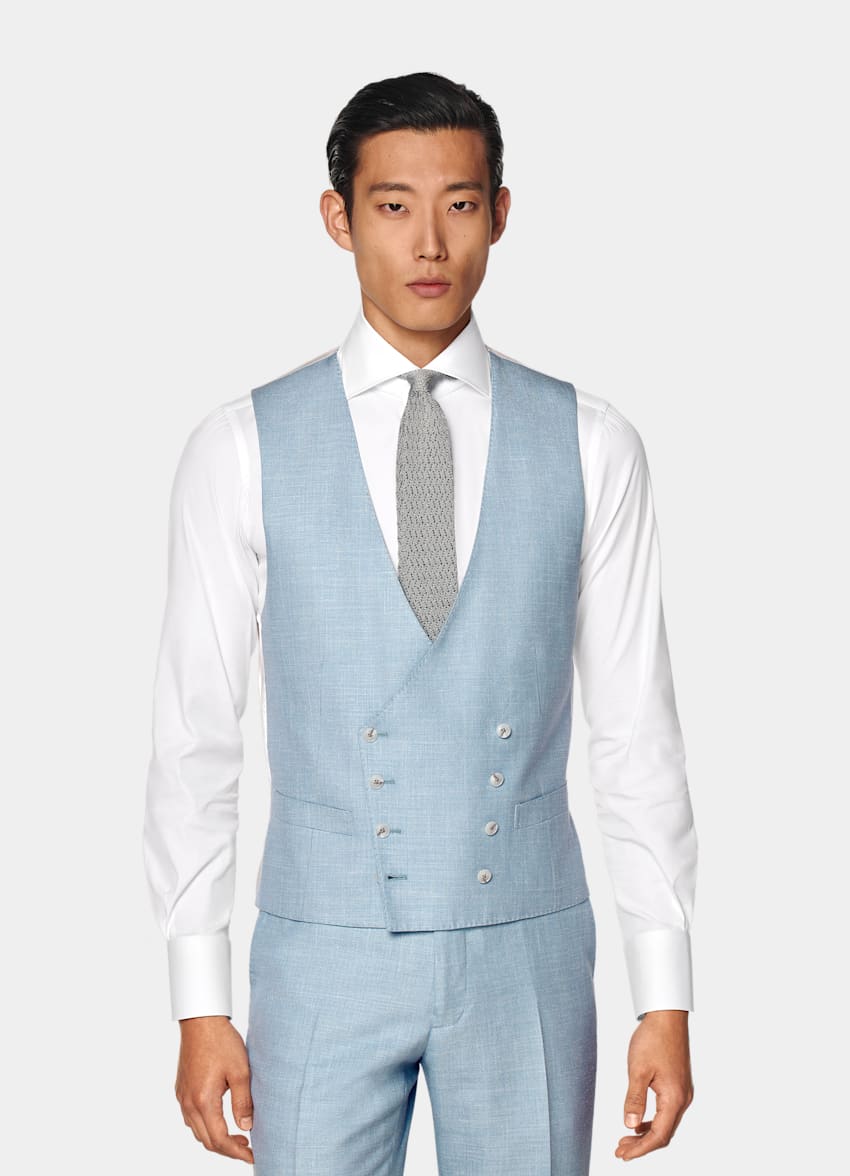 Light Blue Waistcoat