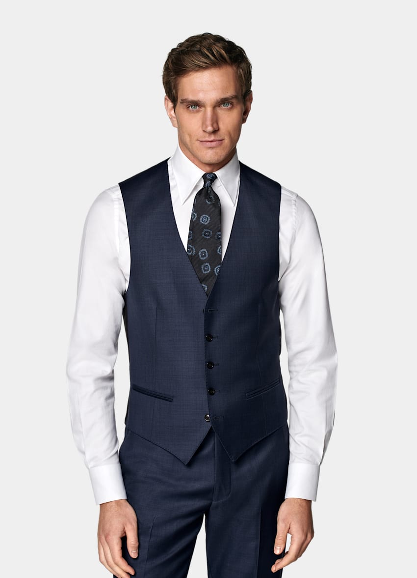 Mid Blue Waistcoat
