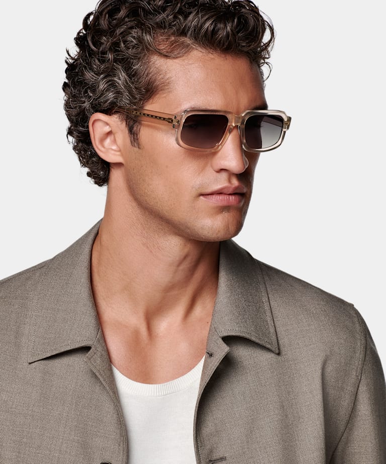 Taupe Bomber Jacket