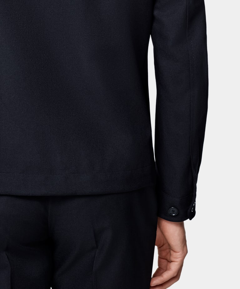 Navy Bomber Jacket