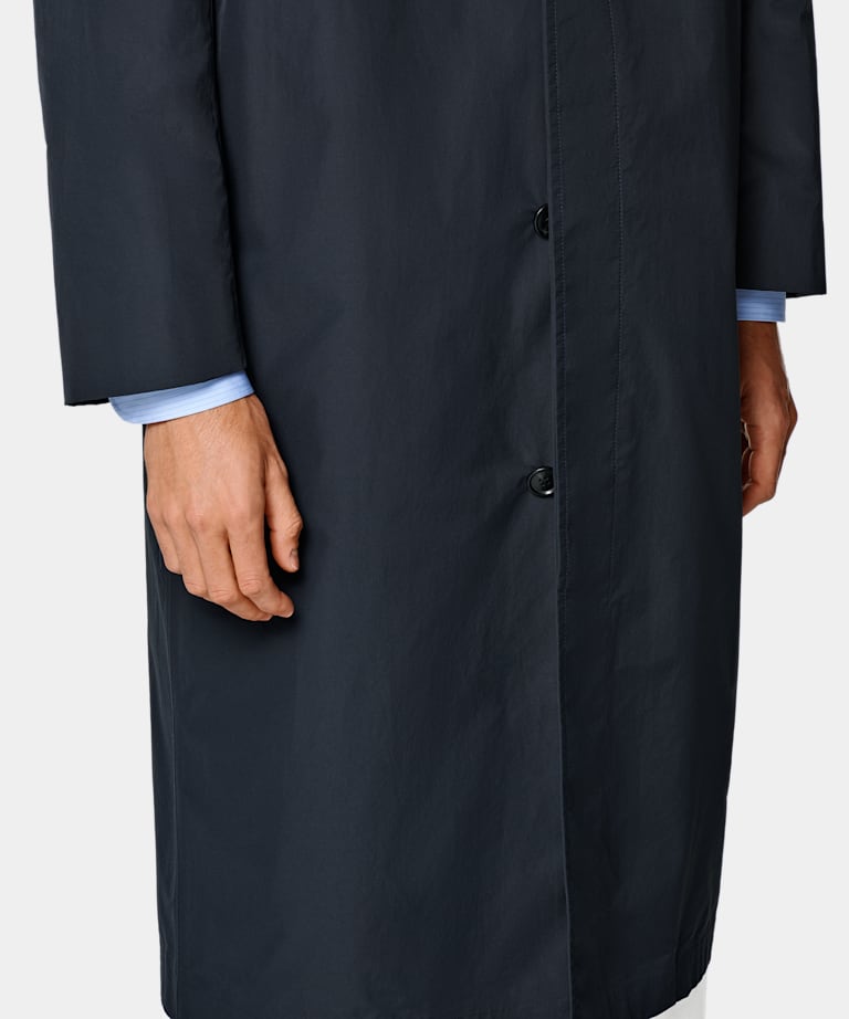Navy Overcoat
