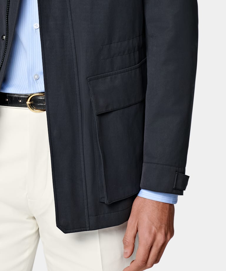 Saharienne bleu marine