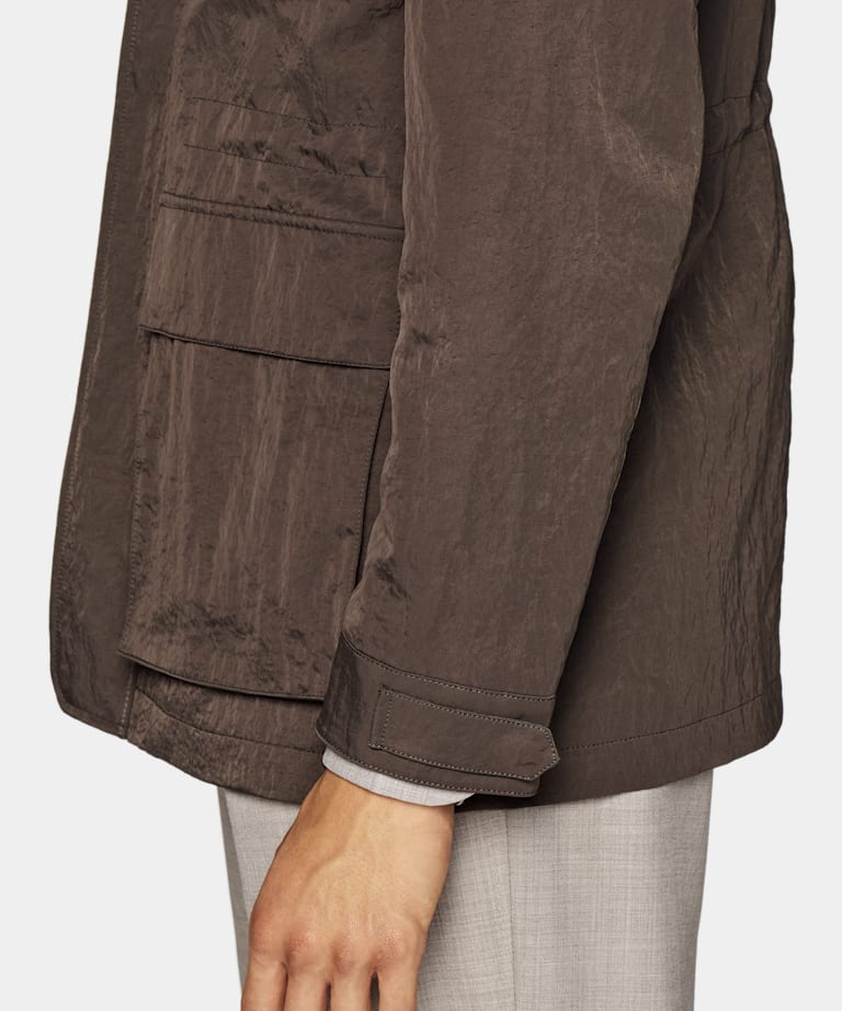 Dark Brown Field Jacket