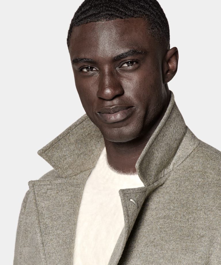 Light Green Overcoat