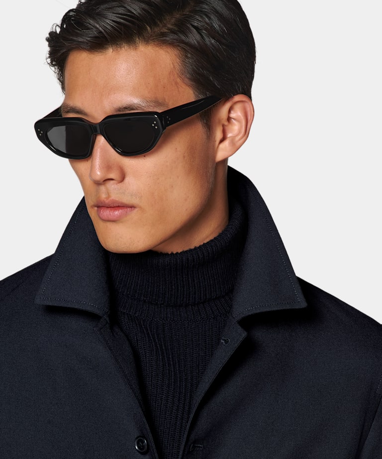 Navy Bomber Jacket