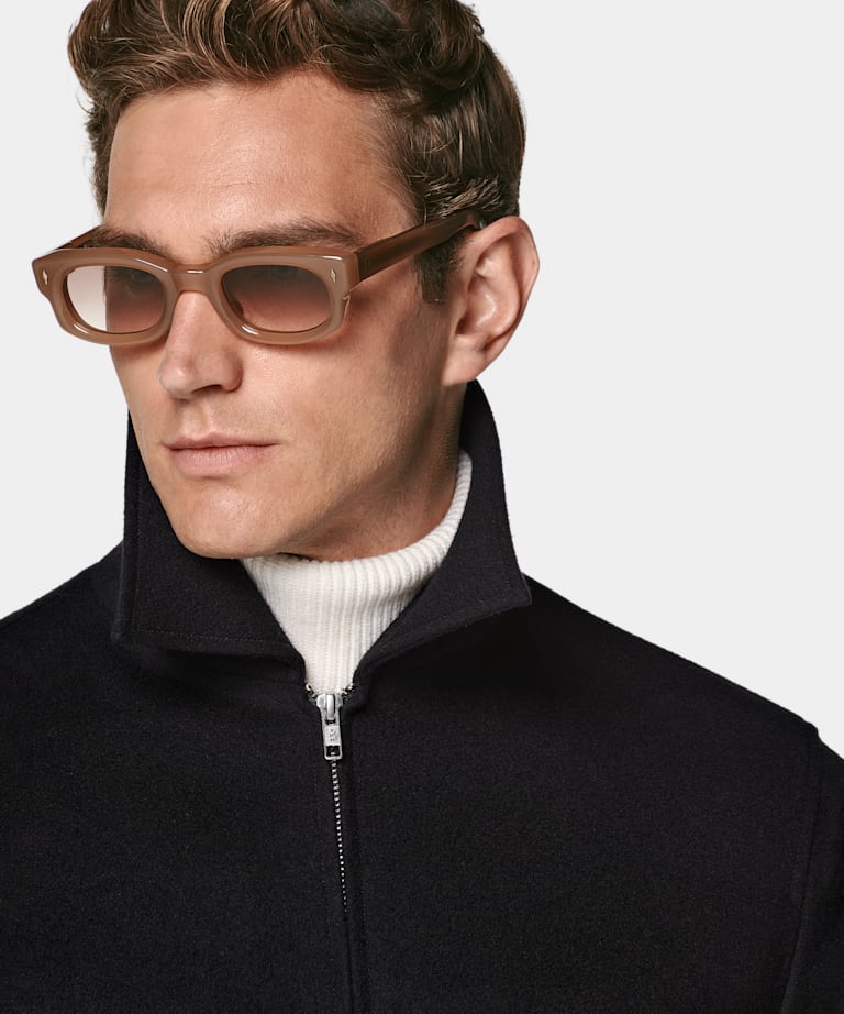 Black Bomber Jacket