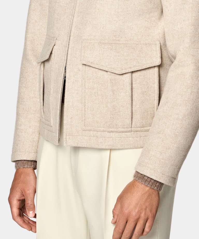 Sand Bomber Jacket