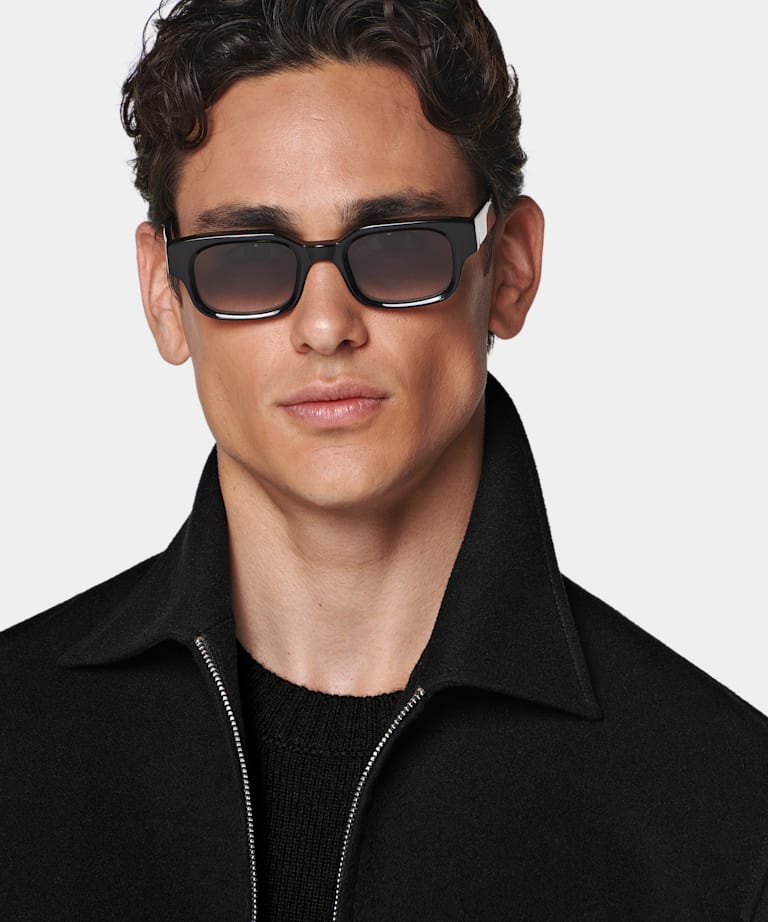 Black Bomber Jacket