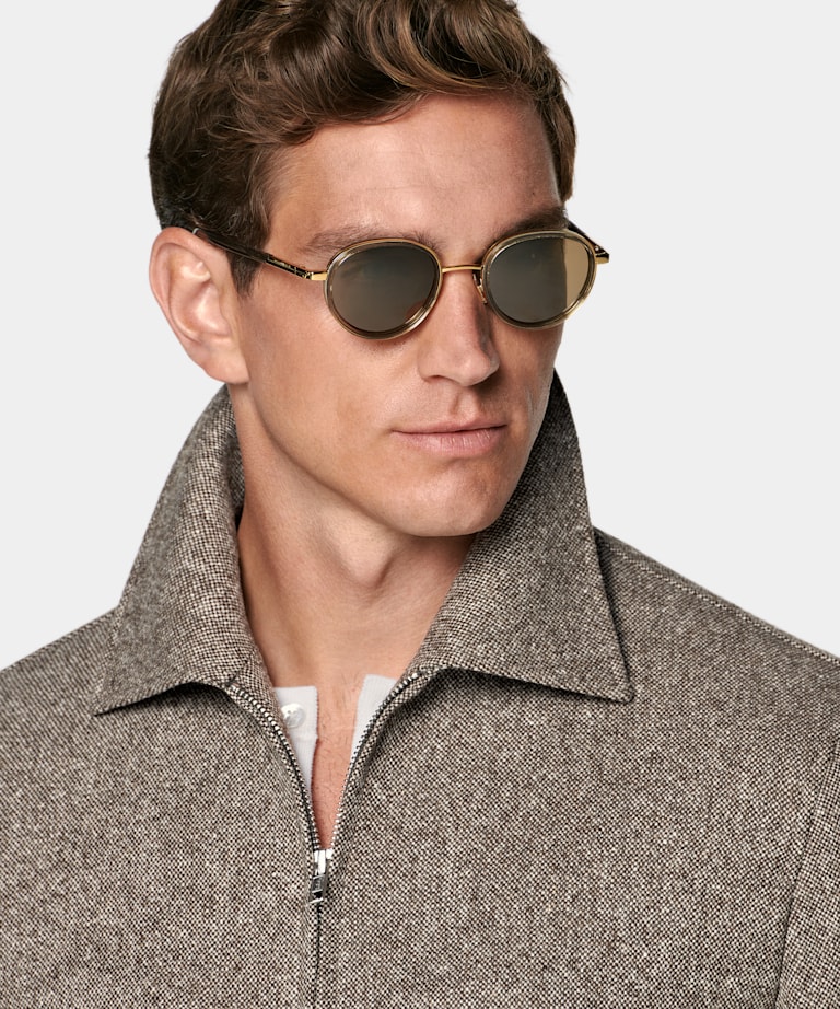 Brown Bomber Jacket