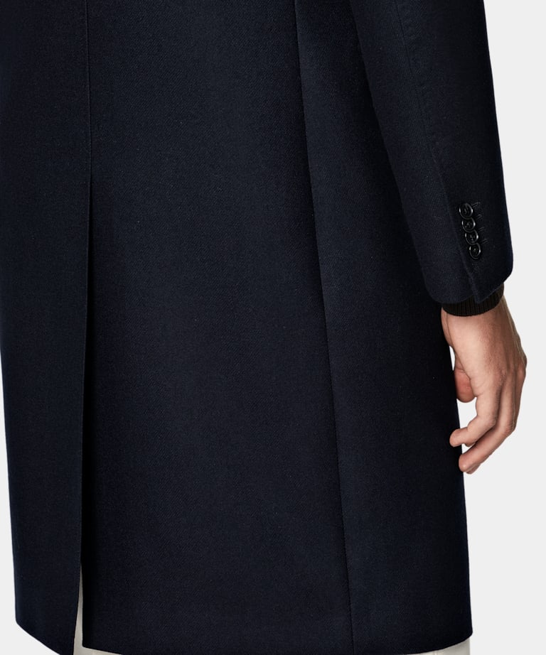 Navy Overcoat