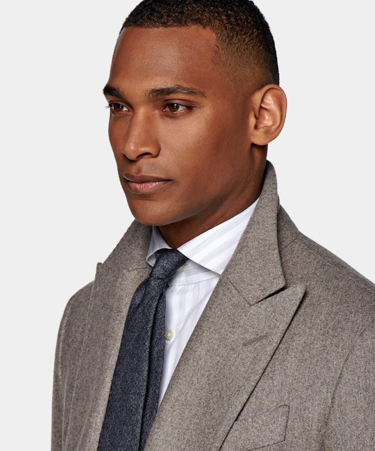 Taupe Overcoat