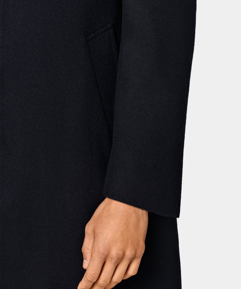 Navy Overcoat