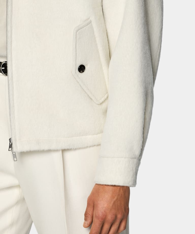 Off-White Raglan Bomber Jacket