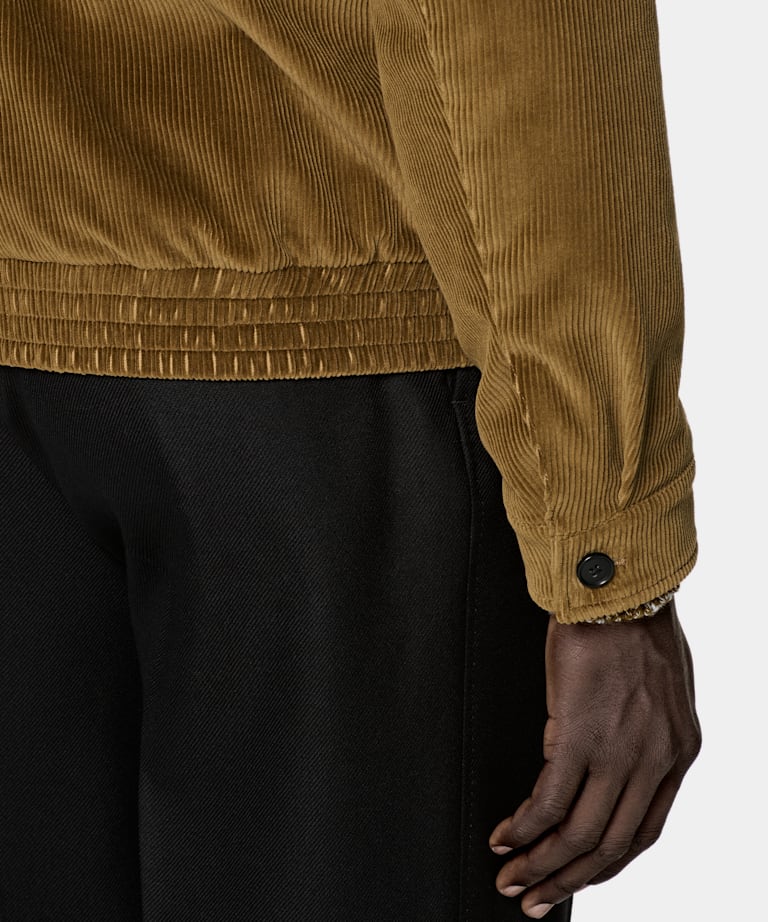 Mid Yellow Bomber Jacket
