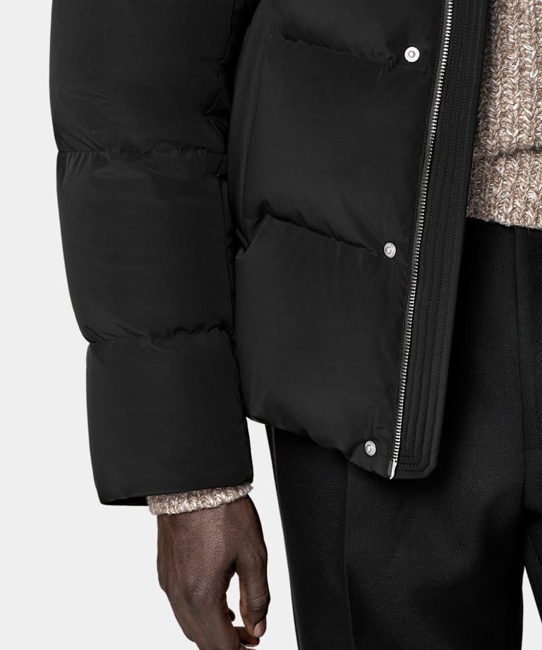 Black Puffer Jacket