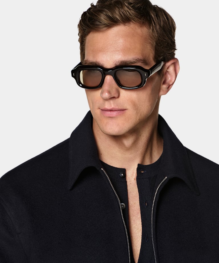 Navy Bomber Jacket