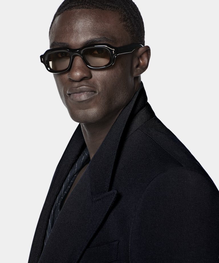 Navy Overcoat