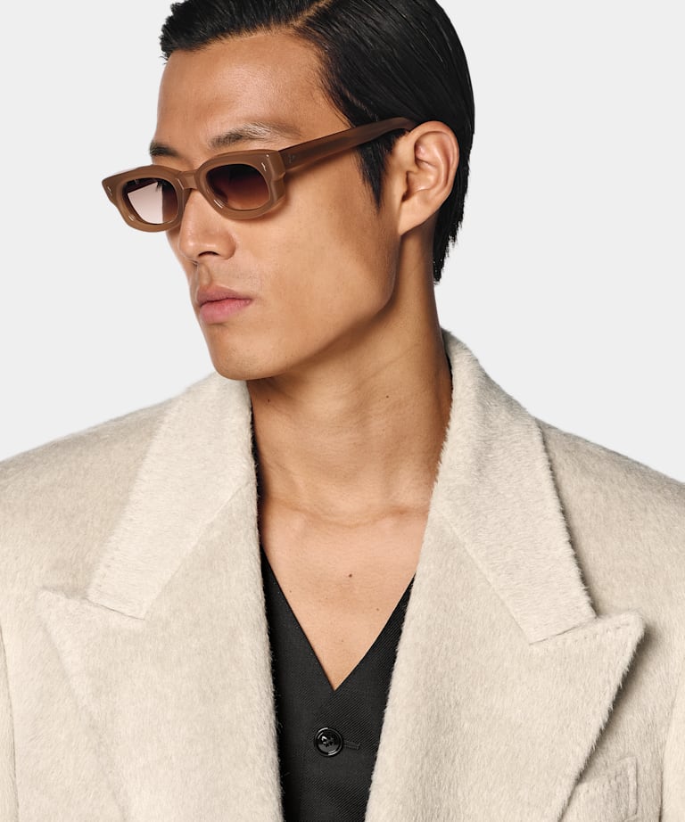 Light Taupe Overcoat