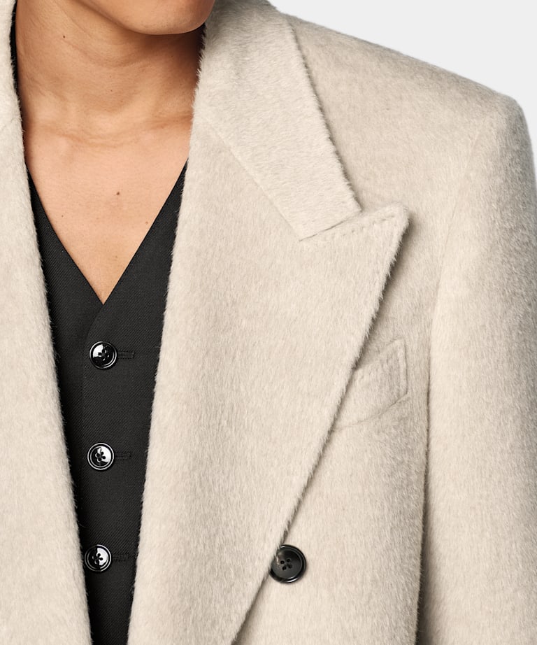 Light Taupe Overcoat