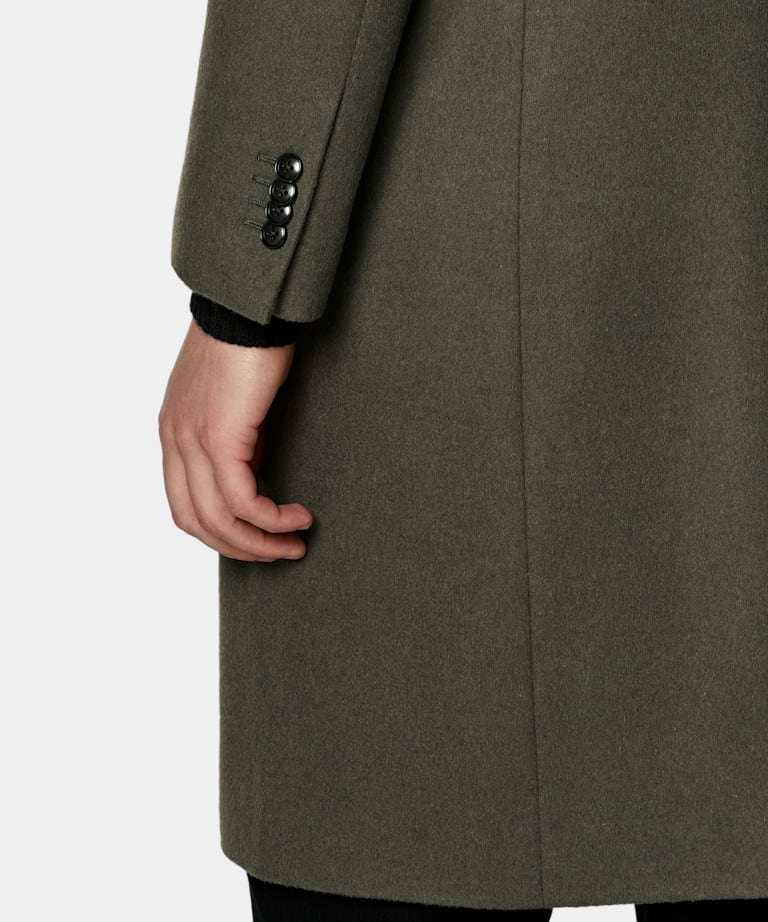 Mid Green Overcoat