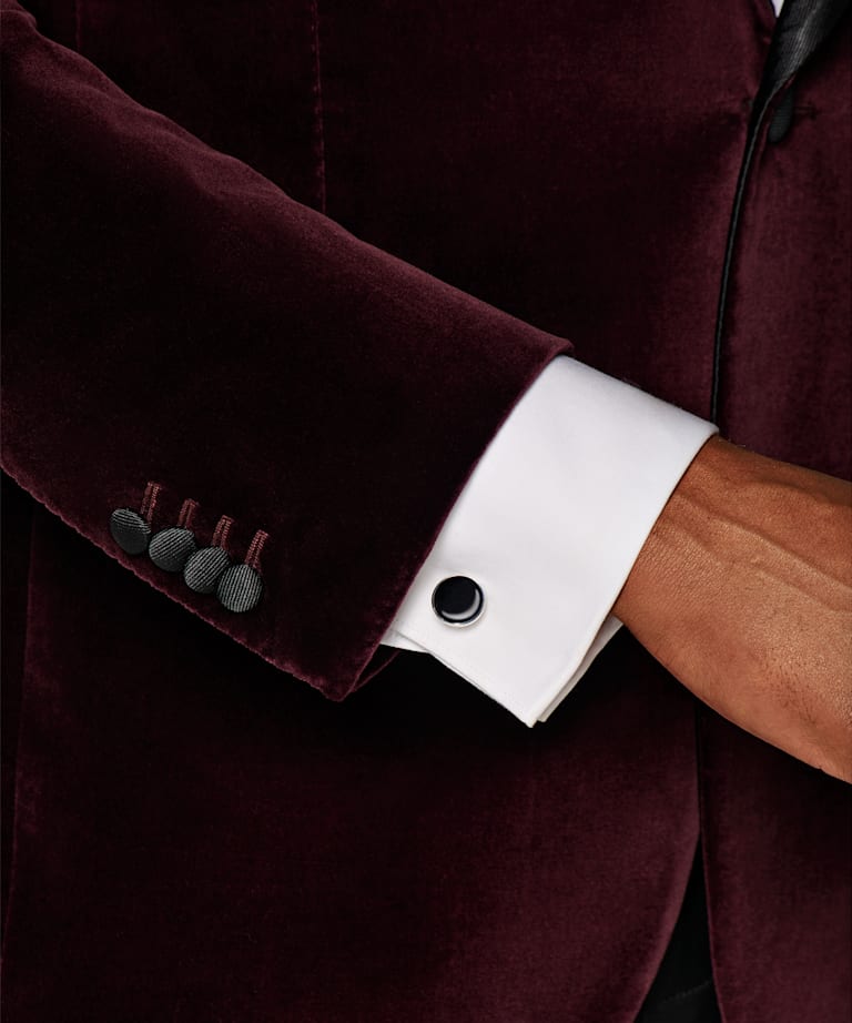 Silver Round Cufflinks