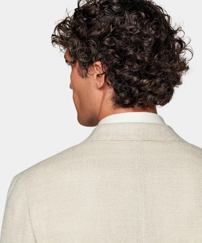 Sand Tailored Fit Havana Blazer