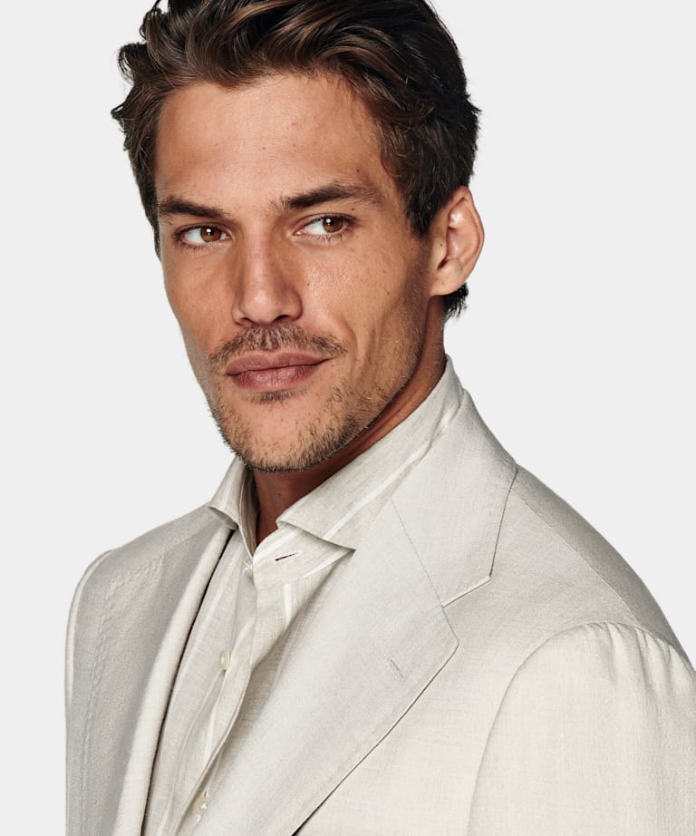 샌드 릴렉스 핏 Roma 블레이저