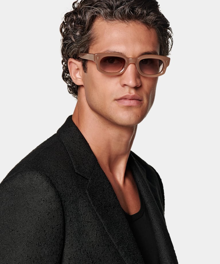 Black Tailored Fit Milano Blazer