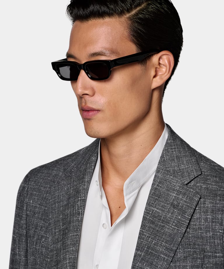 Havana Sakko dunkelgrau Tailored Fit