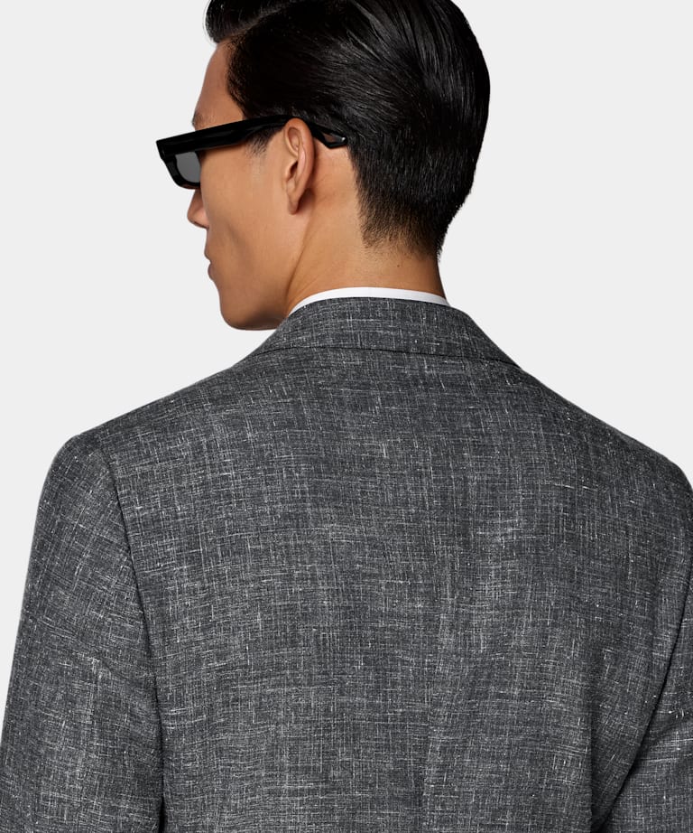 Havana Sakko dunkelgrau Tailored Fit