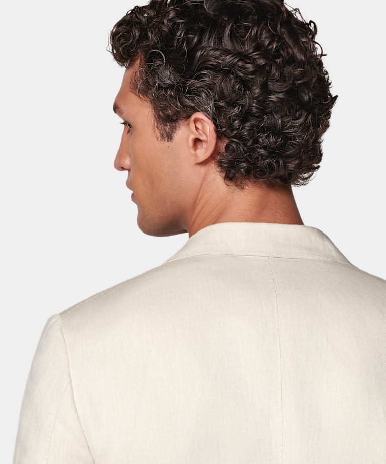 Blazer de traje Havana arena corte Tailored