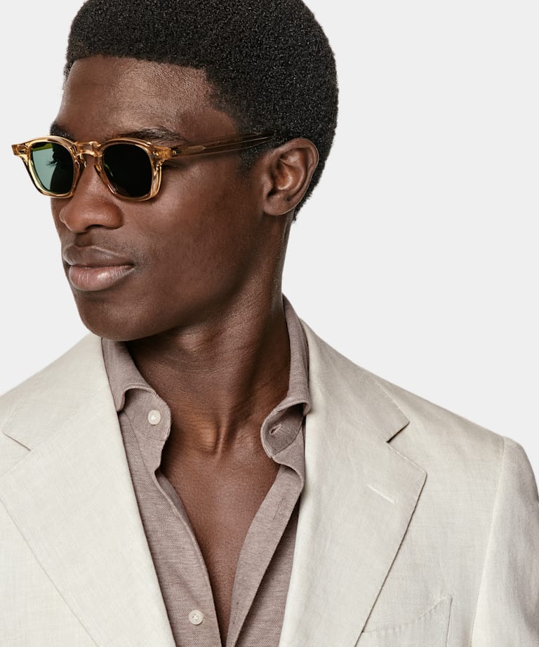 Sand Havana Blazer