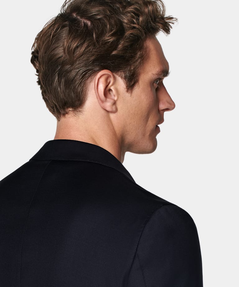 Navy Tailored Fit Havana Blazer