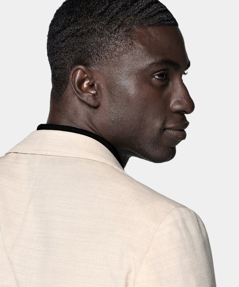 Sand Tailored Fit Havana Suit Jacket