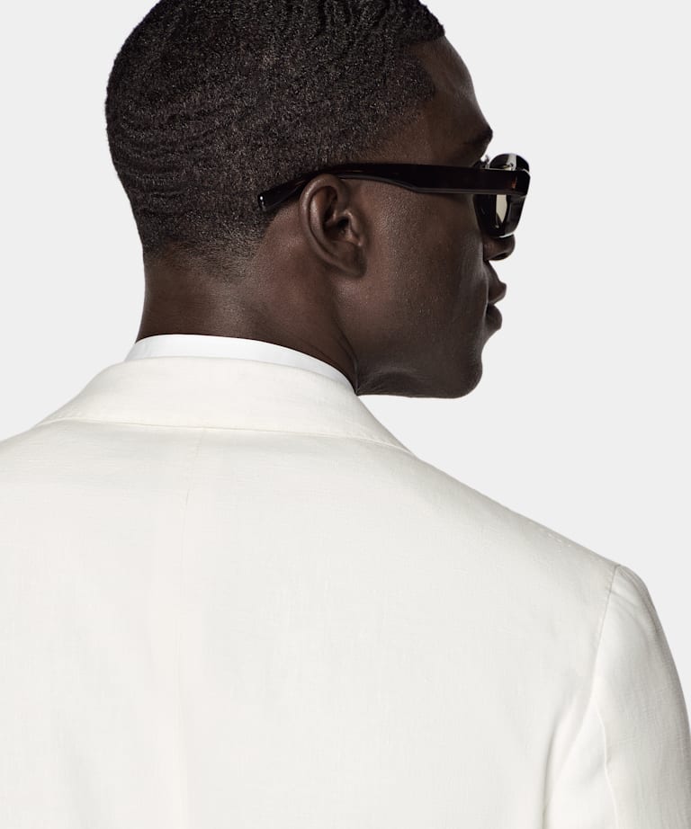 Off-White Tailored Fit Havana Suit Jacket