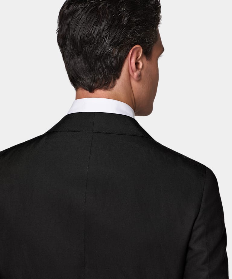 Black Tailored Fit Havana Dinner Jacket