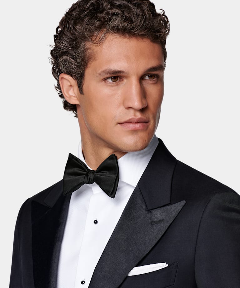 Navy Tailored Fit Havana Dinner Jacket