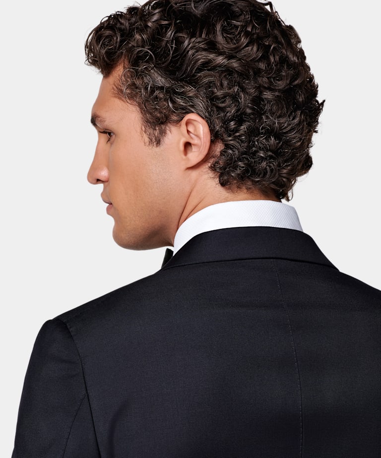 Navy Tailored Fit Havana Dinner Jacket