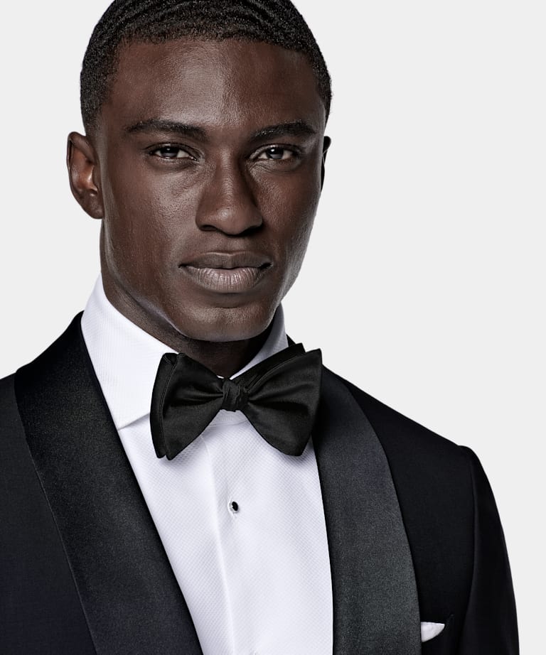 Navy Tailored Fit Havana Dinner Jacket