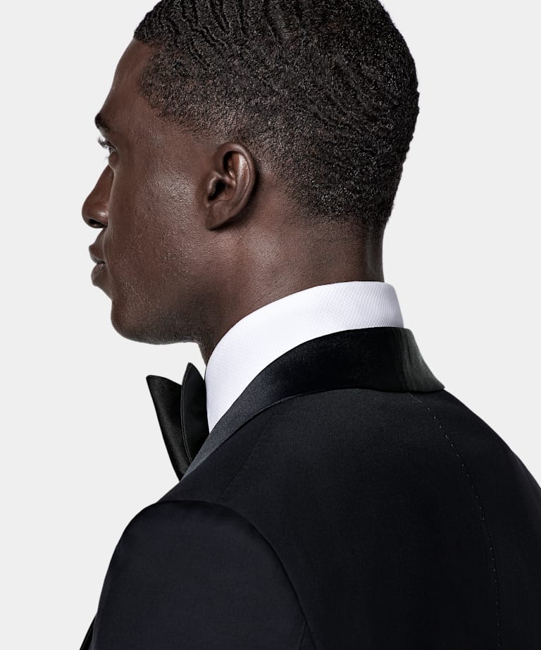 Navy Tailored Fit Havana Dinner Jacket