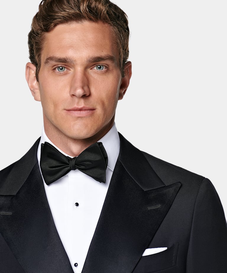 Navy Tailored Fit Havana Dinner Jacket