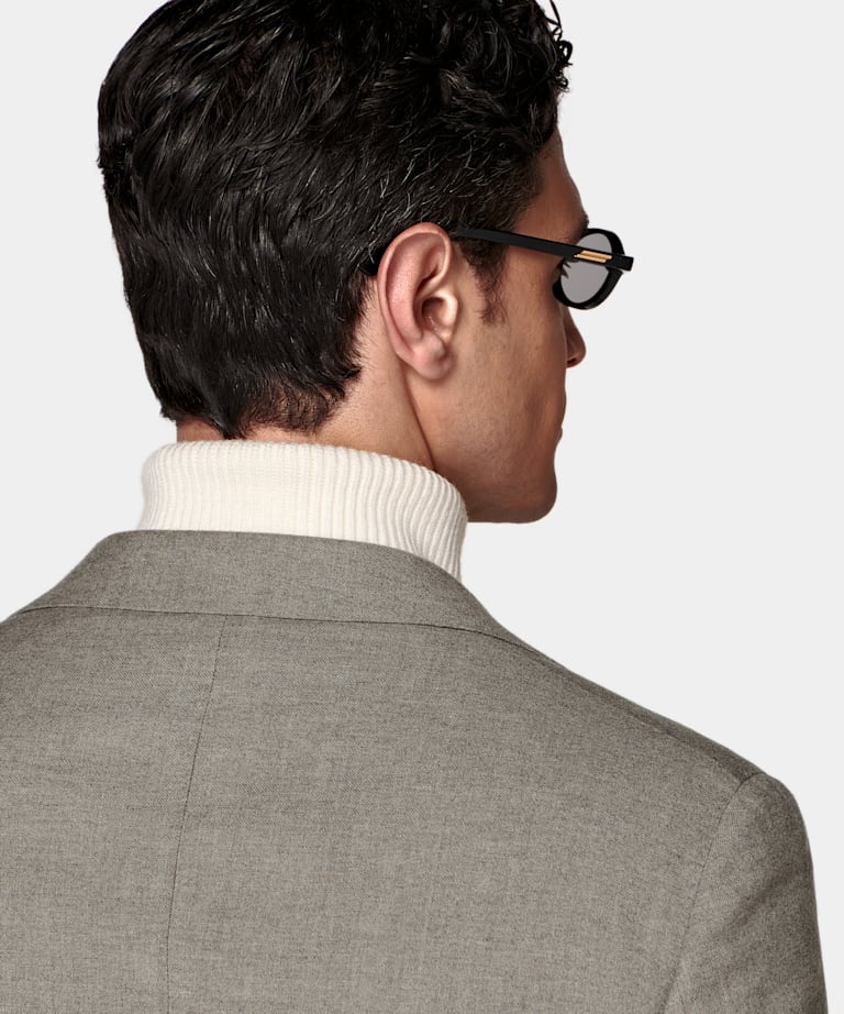 Blazer Havana coupe Tailored vert clair