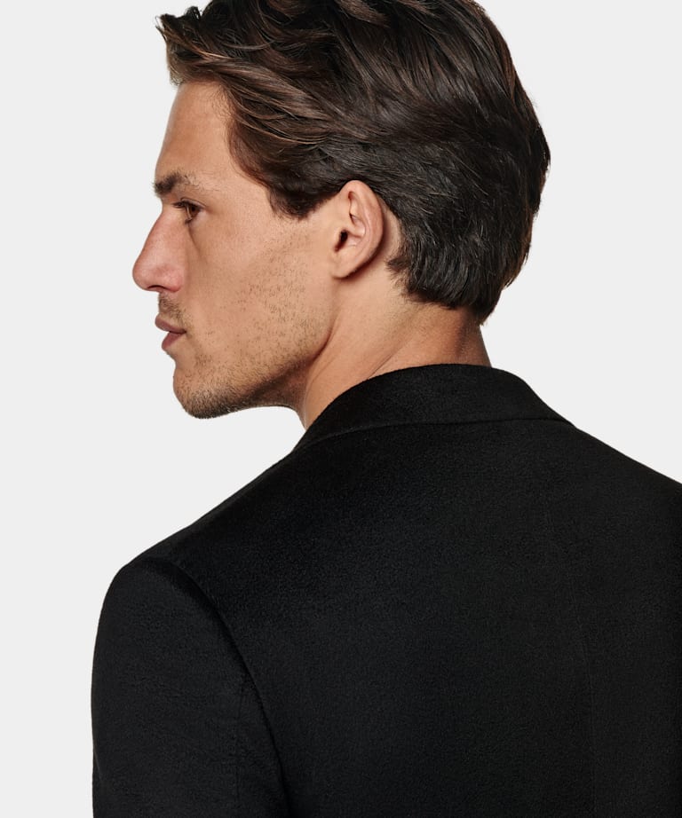 Blazer Roma negro corte Relaxed