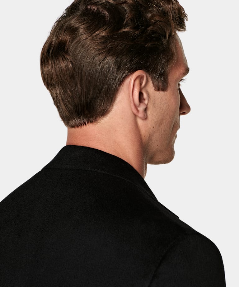 Black Relaxed Fit Roma Blazer