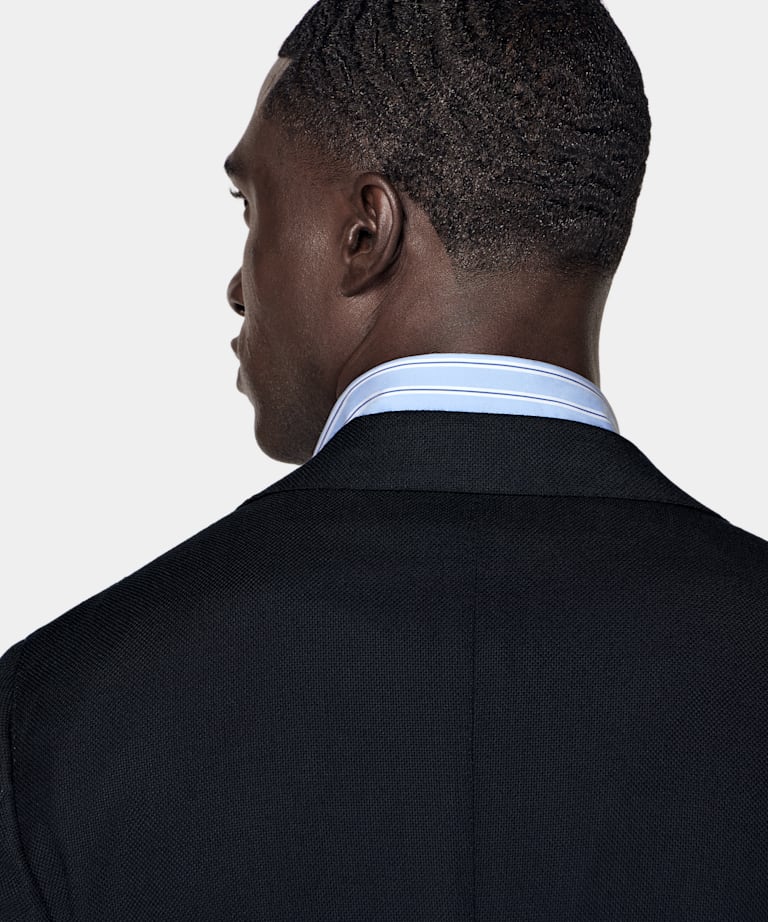 Navy Tailored Fit Havana Blazer