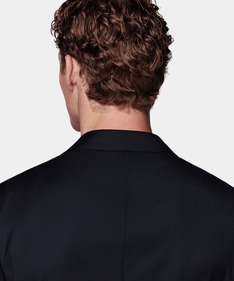 Navy Tailored Fit Havana Suit Jacket